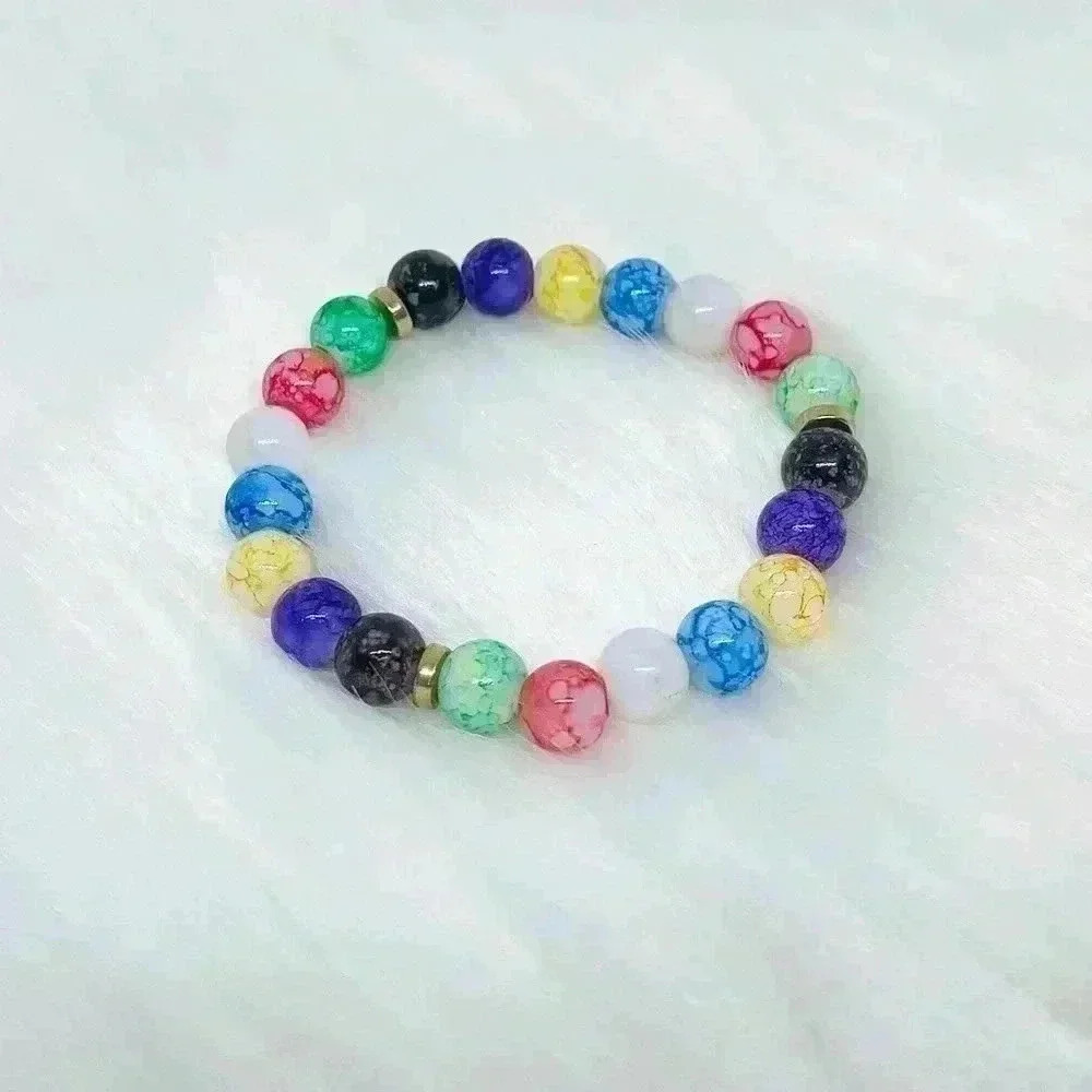Colorful Chakra Reiki beaded Bracelet